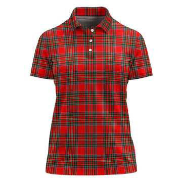 Binning Tartan Polo Shirt For Women