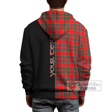 Binning Tartan Hoodie with Family Crest and Half Of Me Style