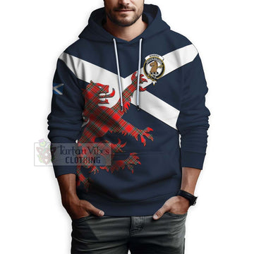 Binning Tartan Lion Rampant Hoodie Proudly Display Your Heritage with Alba Gu Brath and Clan Name