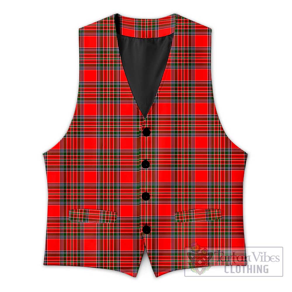 Tartan Vibes Clothing Binning Tartan Men's Sleeveless Suit Vest