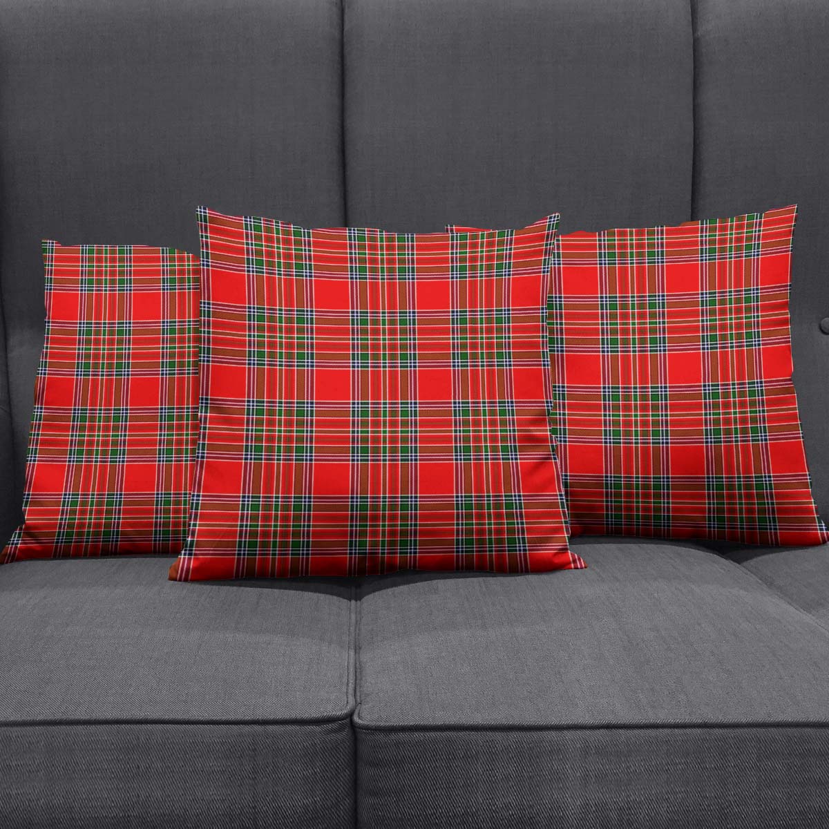 Binning Tartan Pillow Cover - Tartanvibesclothing