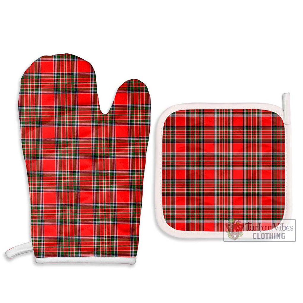 Binning Tartan Combo Oven Mitt & Pot-Holder Combo 1 Oven Mitt & 2 Pot-Holder White - Tartan Vibes Clothing