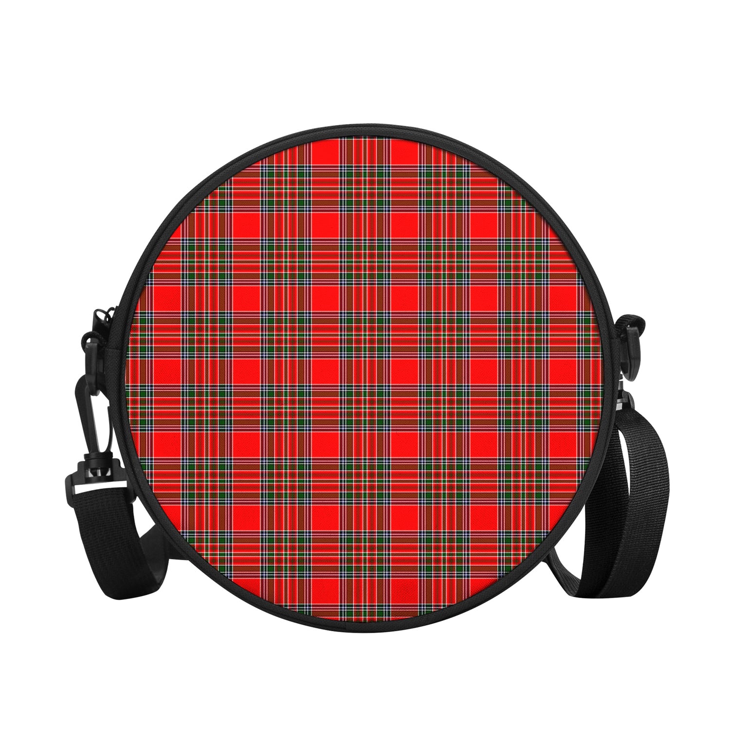 Binning Tartan Round Satchel Bags - Tartanvibesclothing