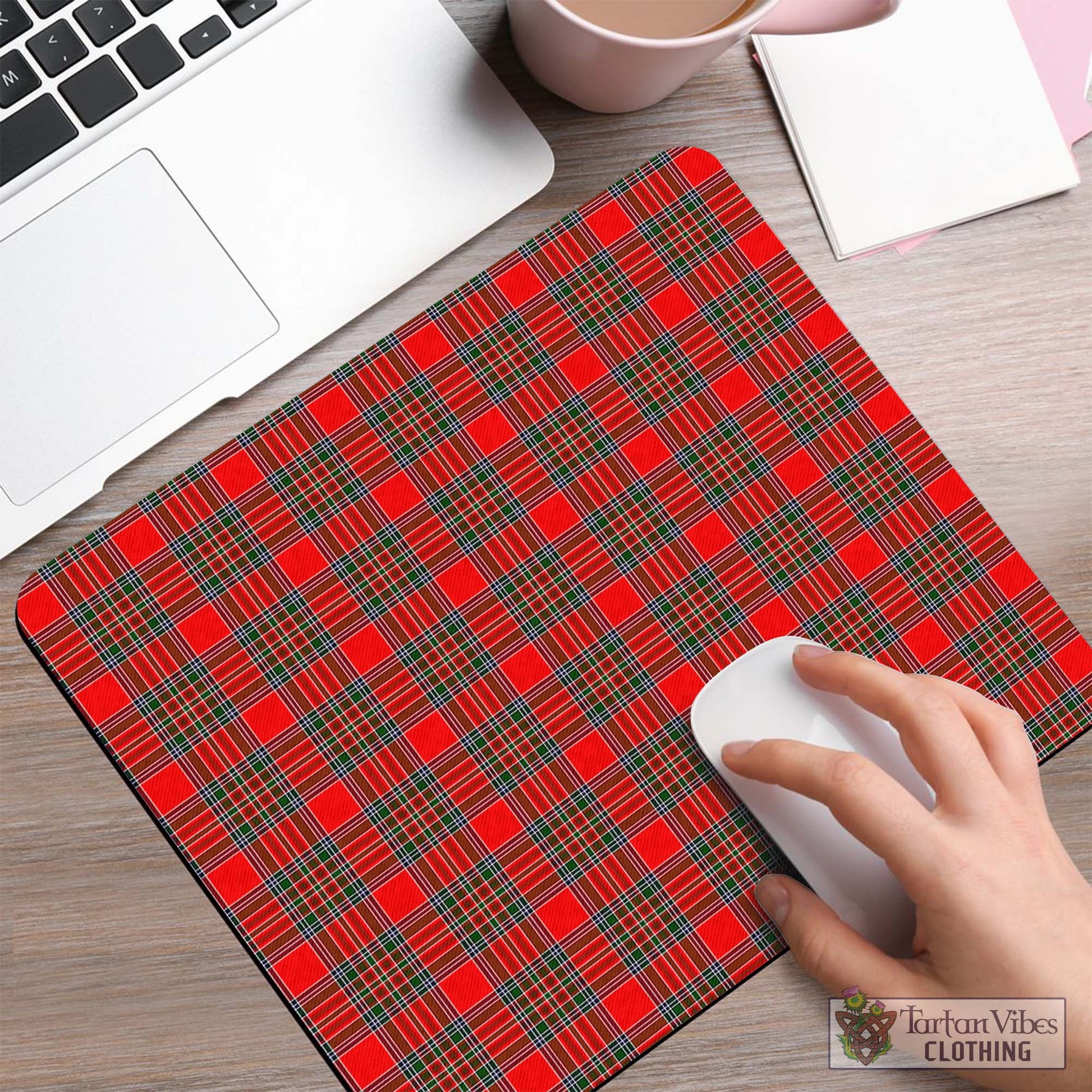 Tartan Vibes Clothing Binning Tartan Mouse Pad