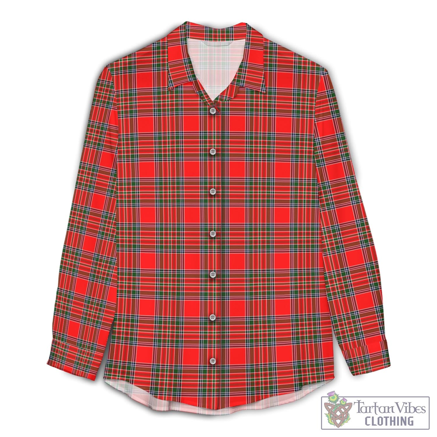 Binning Tartan Womens Casual Shirt