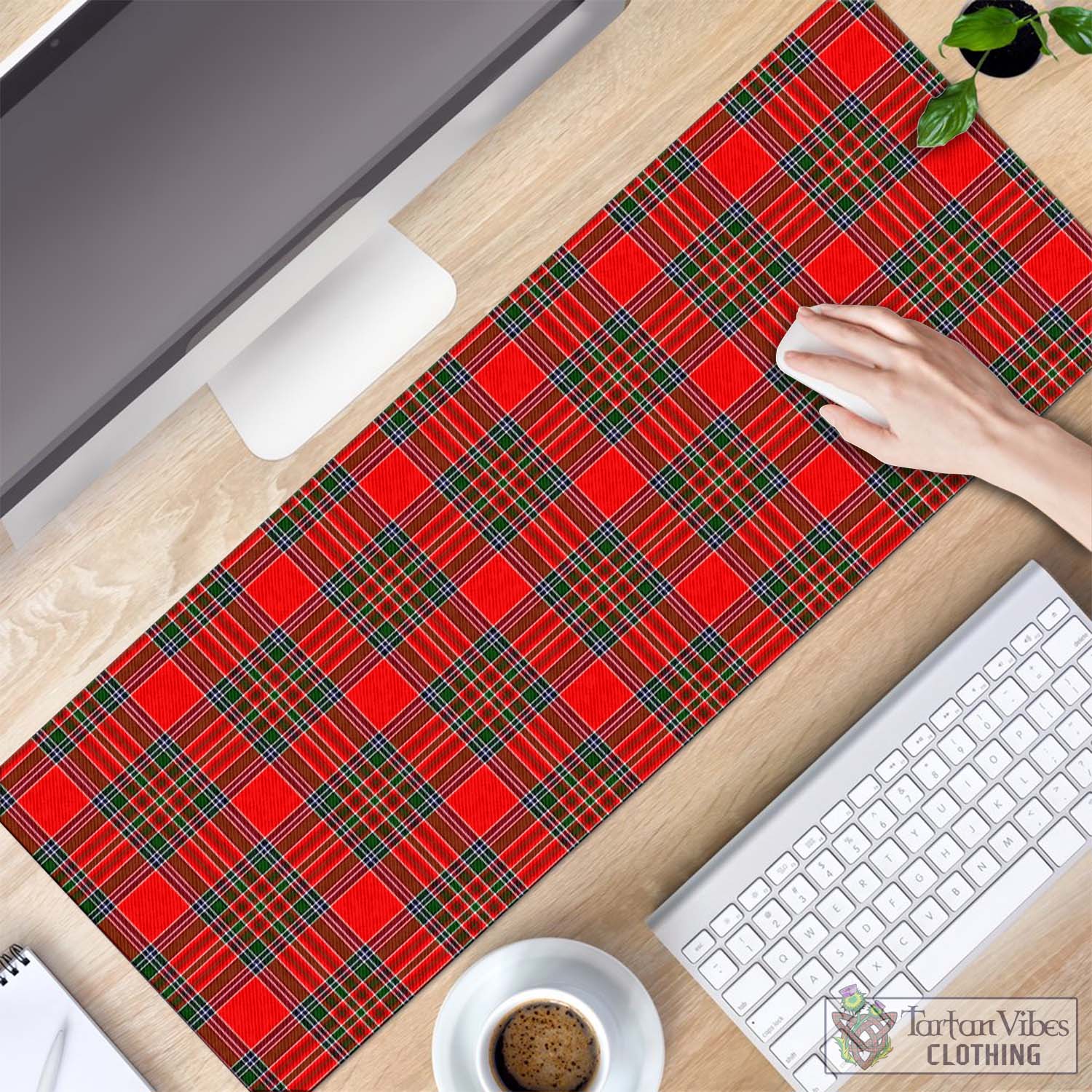 Tartan Vibes Clothing Binning Tartan Mouse Pad