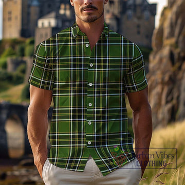 Birmingham Tartan Cotton Hawaiian Shirt