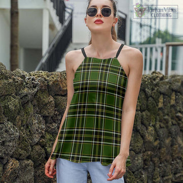 Birmingham Tartan Loose Halter Neck Camisole