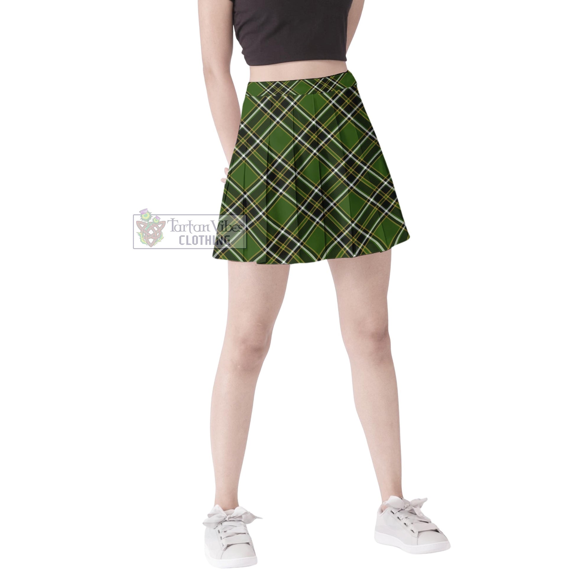 Tartan Vibes Clothing Birmingham Tartan Women's Plated Mini Skirt