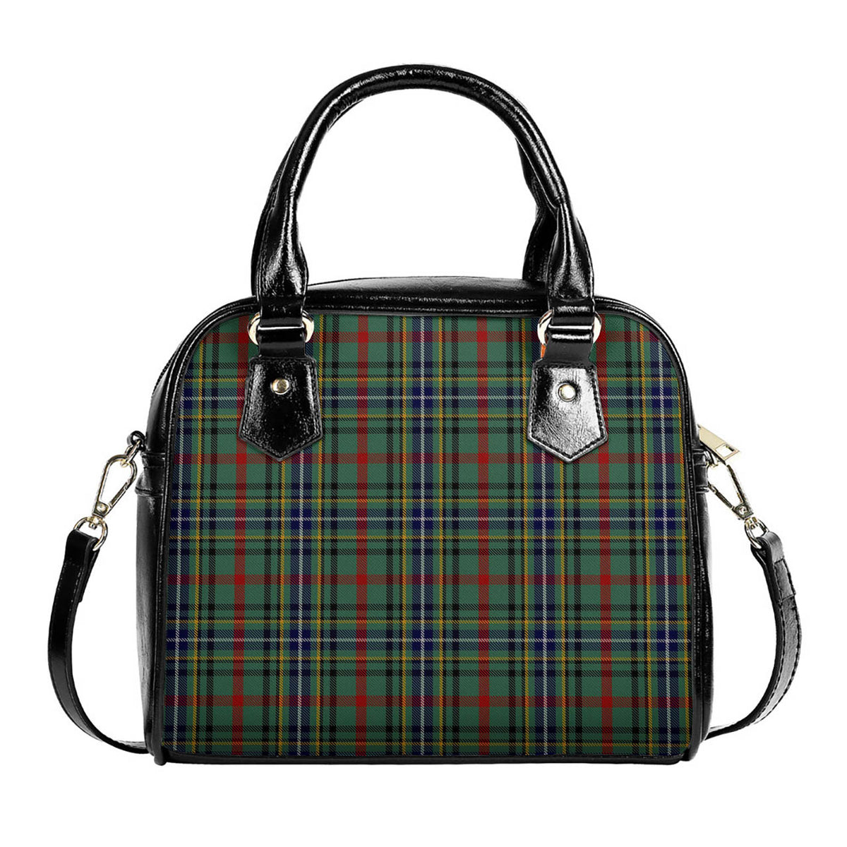 Bisset Tartan Shoulder Handbags One Size 9*21*24 cm (3.54*8.27*9.45 inches) - Tartan Vibes Clothing