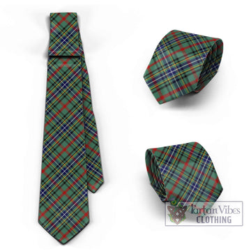 Bisset Tartan Classic Necktie Cross Style Necktie One Size - Tartan Vibes Clothing