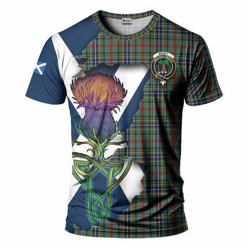 Bisset Tartan Family Crest T-Shirt Scottish Thistle Celtic Inspired Kid's Shirt - Tartan Vibes Clothing