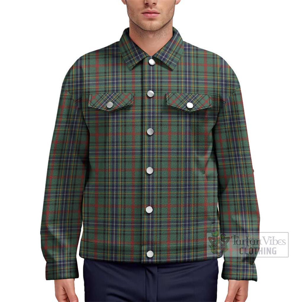 Bisset Tartan Unisex Lapel Cotton Jacket Unisex - Tartan Vibes Clothing