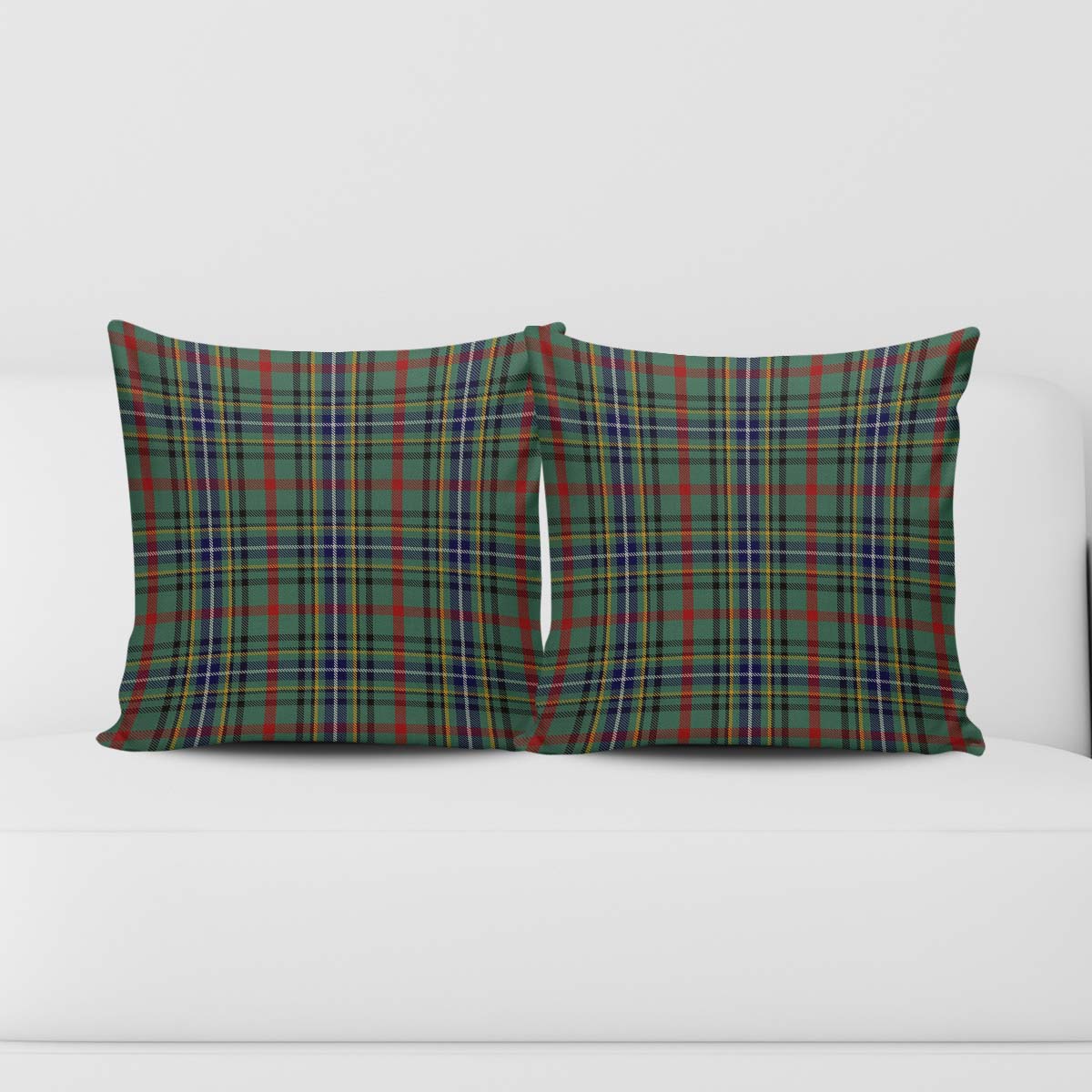 Bisset Tartan Pillow Cover Square Pillow Cover - Tartanvibesclothing