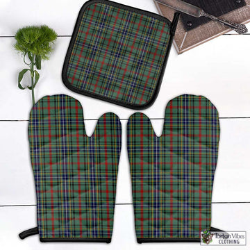 Bisset Tartan Combo Oven Mitt & Pot-Holder Black - Tartan Vibes Clothing