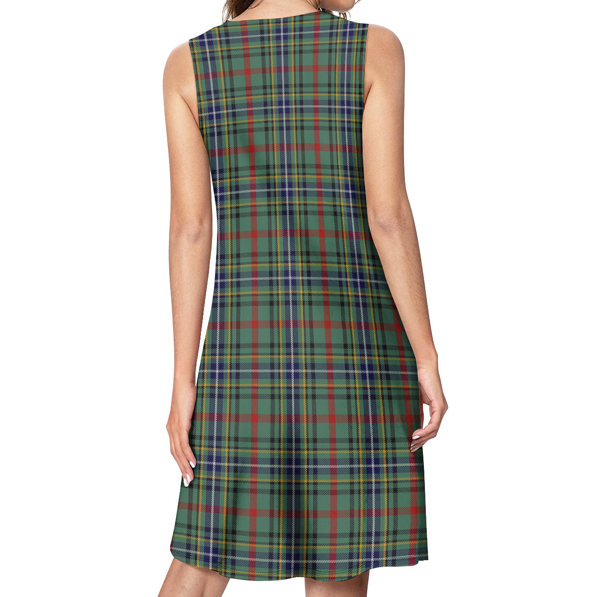 Bisset Tartan Womens Casual Dresses - Tartanvibesclothing