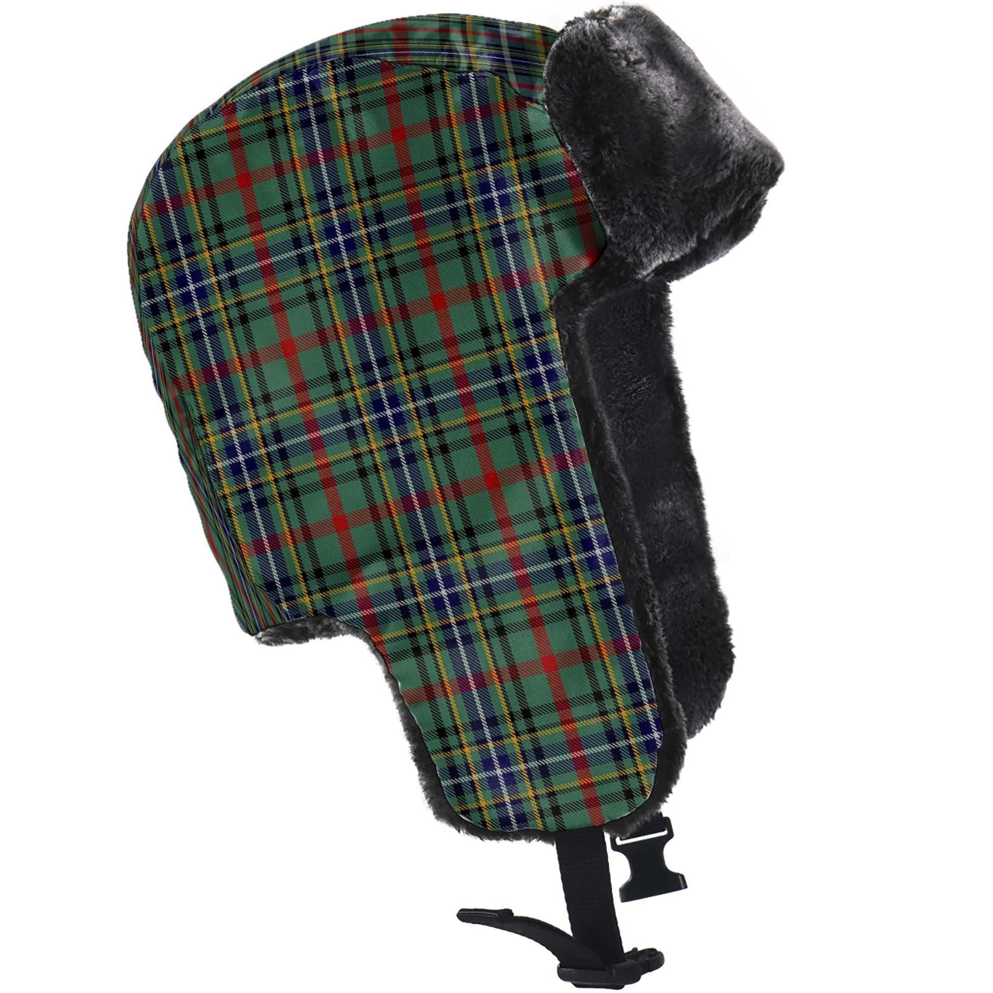 Bisset Tartan Winter Trapper Hat - Tartanvibesclothing