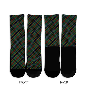 Bisset Tartan Crew Socks Cross Style