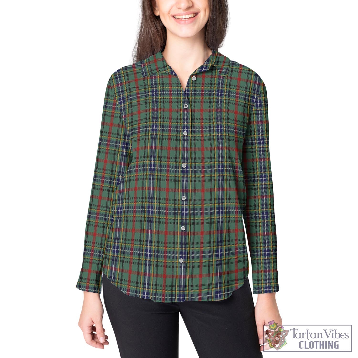 Bisset Tartan Womens Casual Shirt