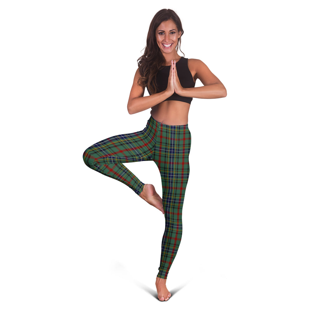 Bisset Tartan Womens Leggings - Tartanvibesclothing