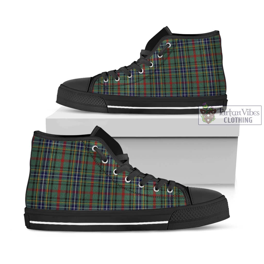 Tartan Vibes Clothing Bisset Tartan High Top Shoes