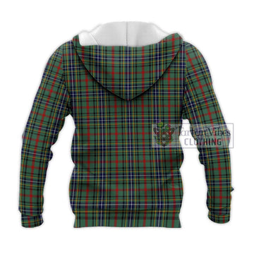 Bisset Tartan Knitted Hoodie with Family Crest DNA In Me Style - Tartan Vibes Clothing