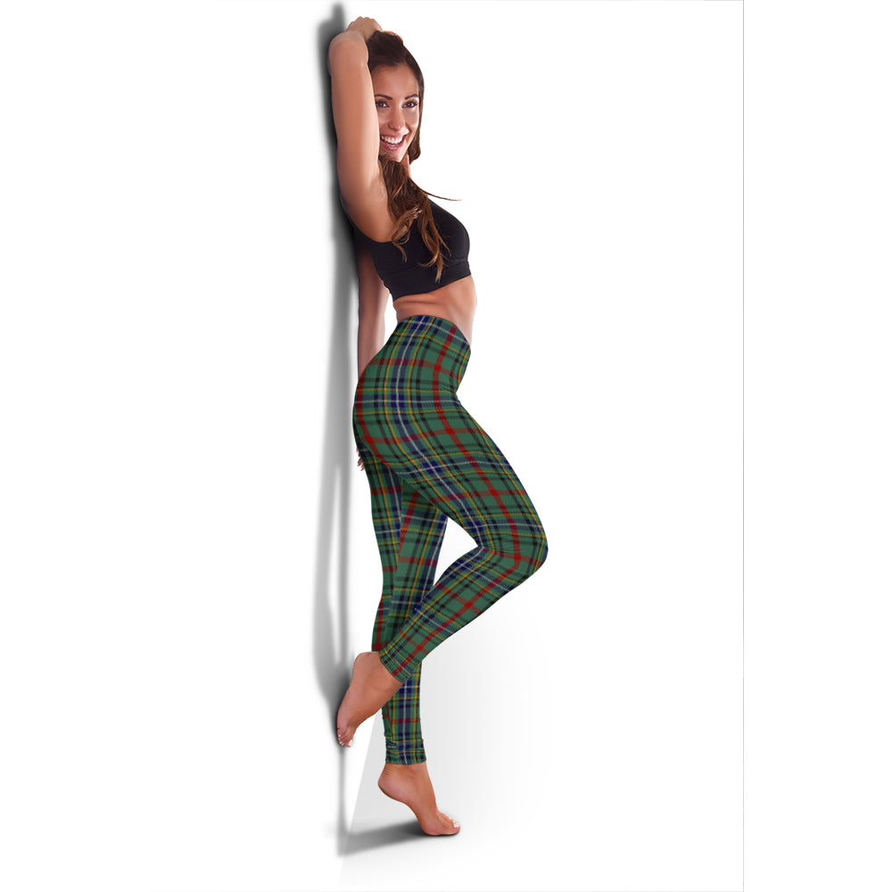 Bisset Tartan Womens Leggings - Tartanvibesclothing