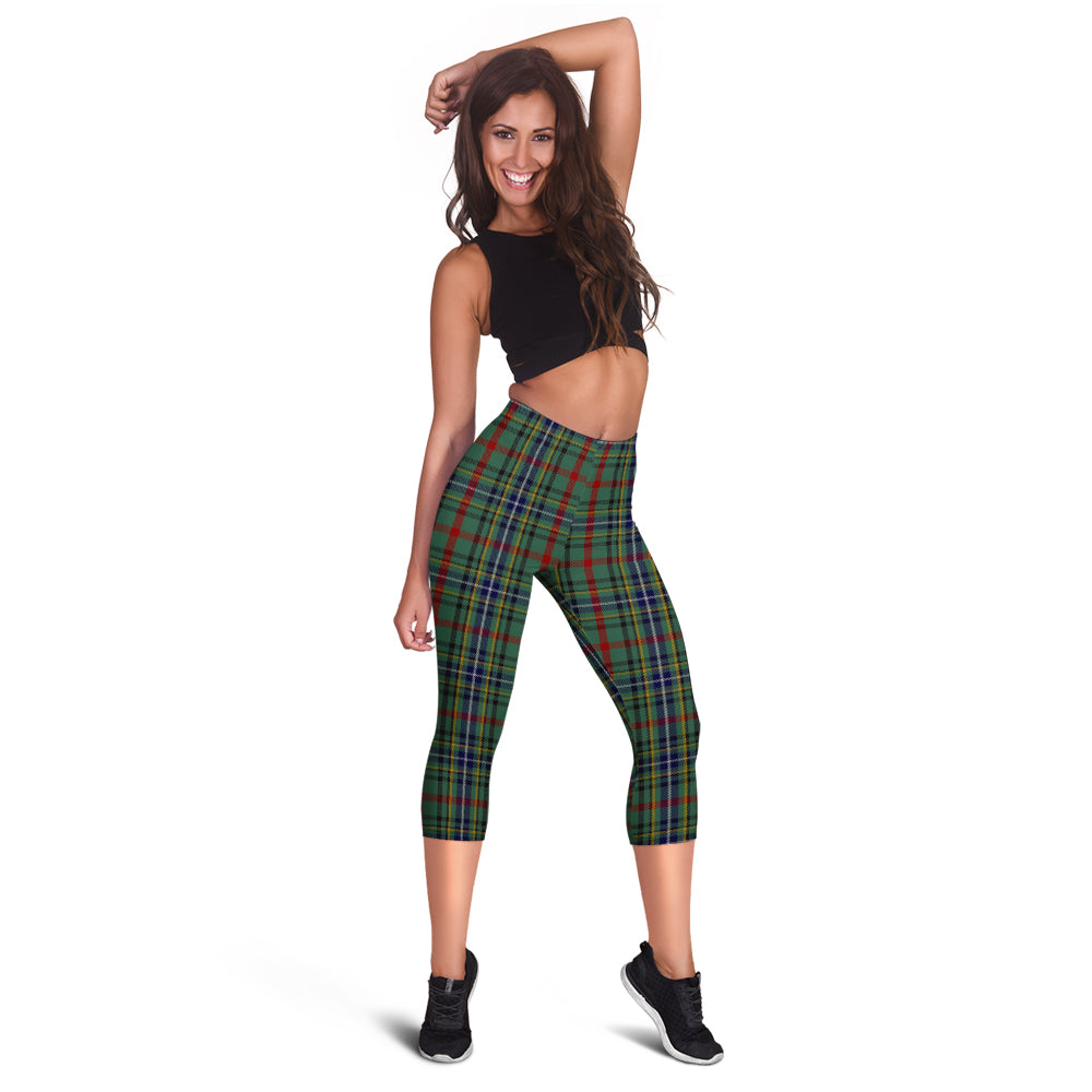 Bisset Tartan Womens Leggings - Tartanvibesclothing