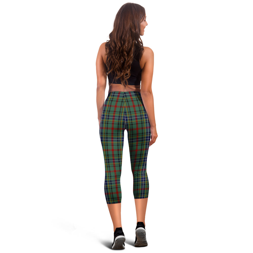 Bisset Tartan Womens Leggings - Tartanvibesclothing