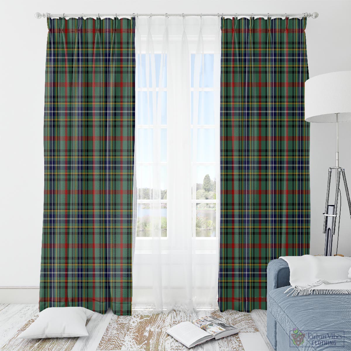 Bisset Tartan Window Curtain