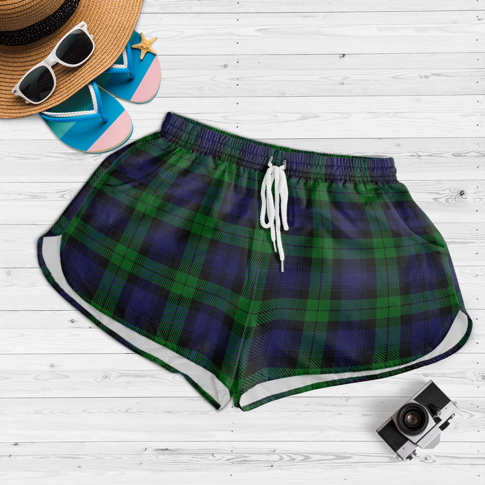 Black Watch Tartan Womens Shorts - Tartanvibesclothing