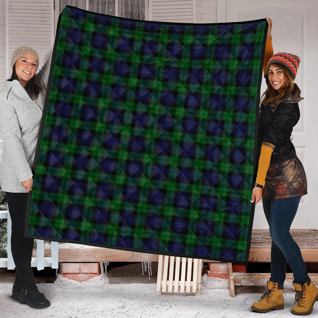 Black Watch Tartan Quilt - Tartanvibesclothing