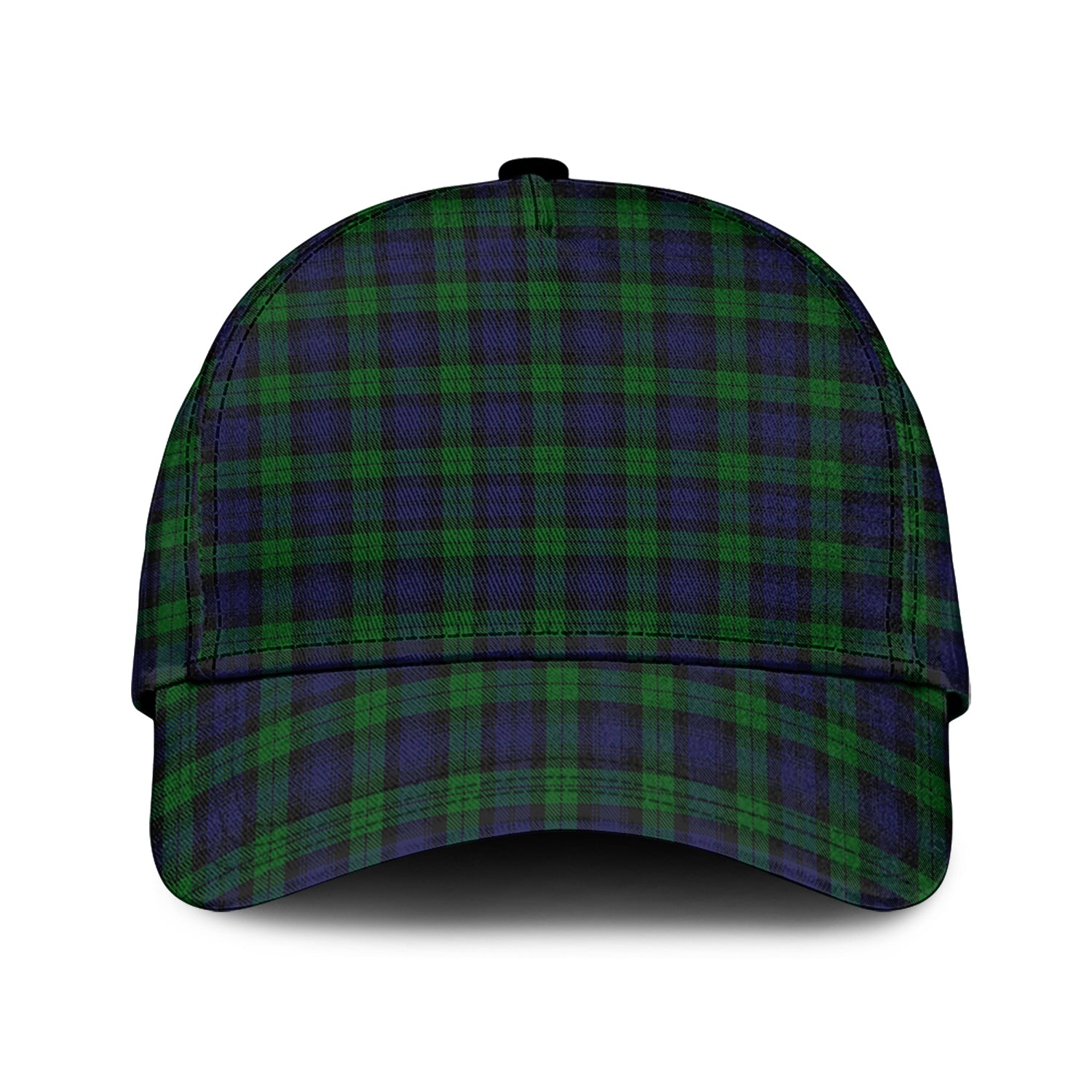 Black Watch Tartan Classic Cap Classic Cap Universal Fit - Tartan Vibes Clothing