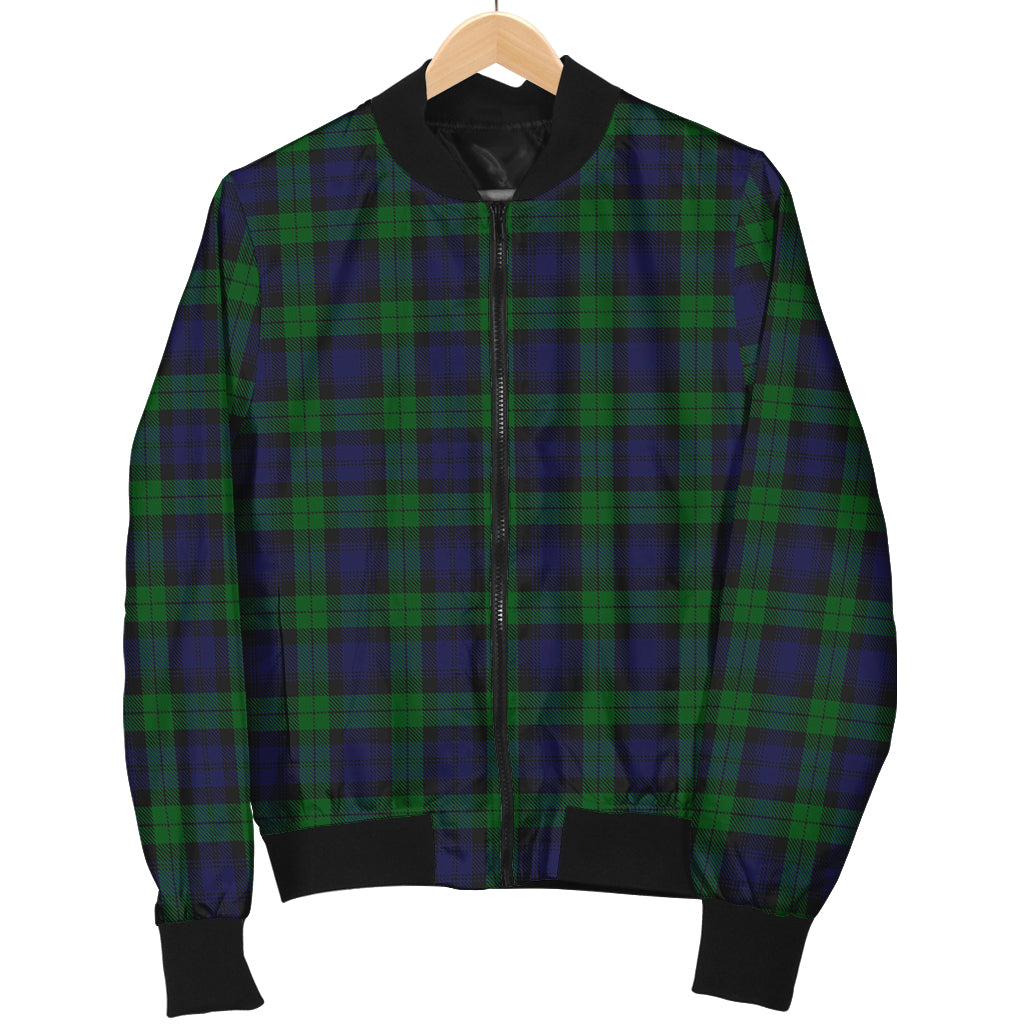 Black Watch Tartan Bomber Jacket Unisex - Tartanvibesclothing