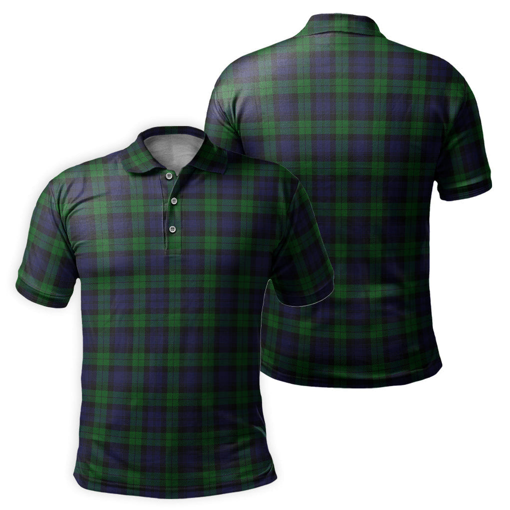 Black Watch Tartan Men's Polo Shirt - Tartan Vibes Clothing