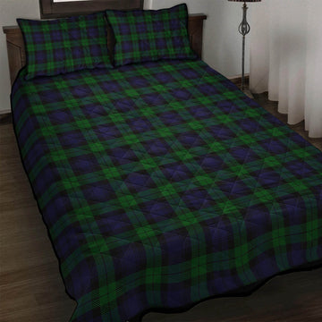 Black Watch Tartan Quilt Bed Set