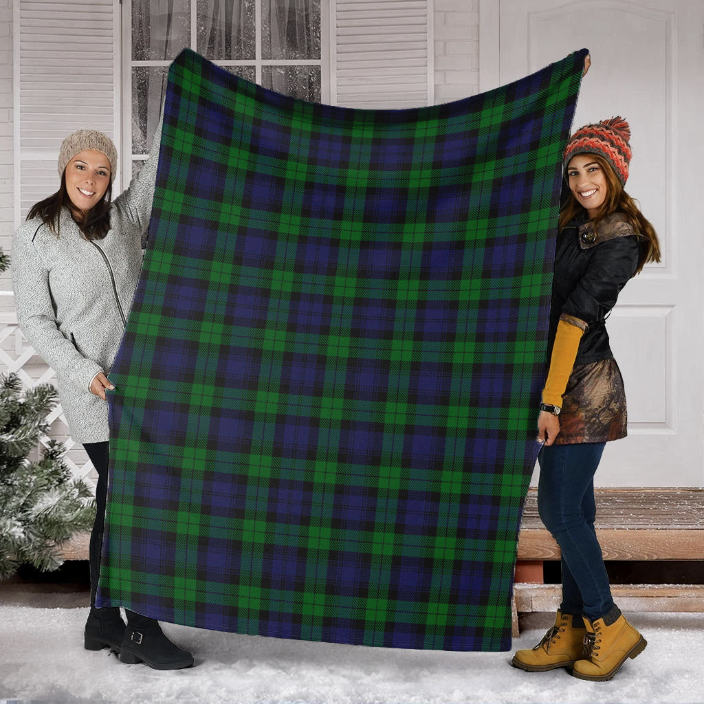 Black Watch Tartan Blanket - Tartan Vibes Clothing