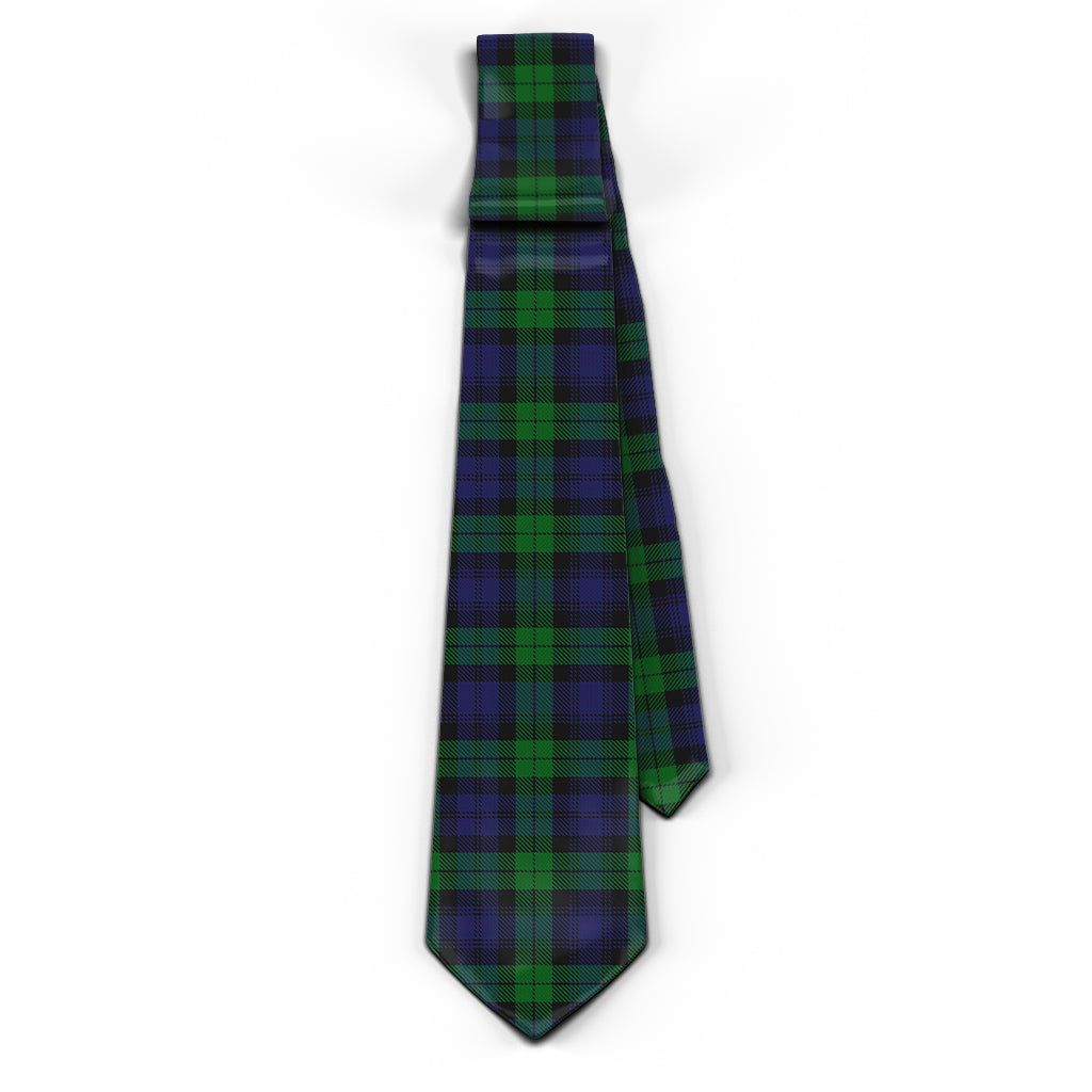 Black Watch Tartan Classic Necktie - Tartanvibesclothing