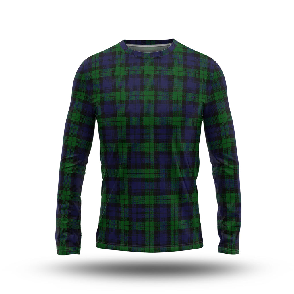 Black Watch Tartan Long Sleeve T-Shirt - Tartanvibesclothing