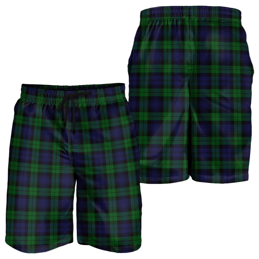 Black Watch Tartan Mens Shorts - Tartanvibesclothing