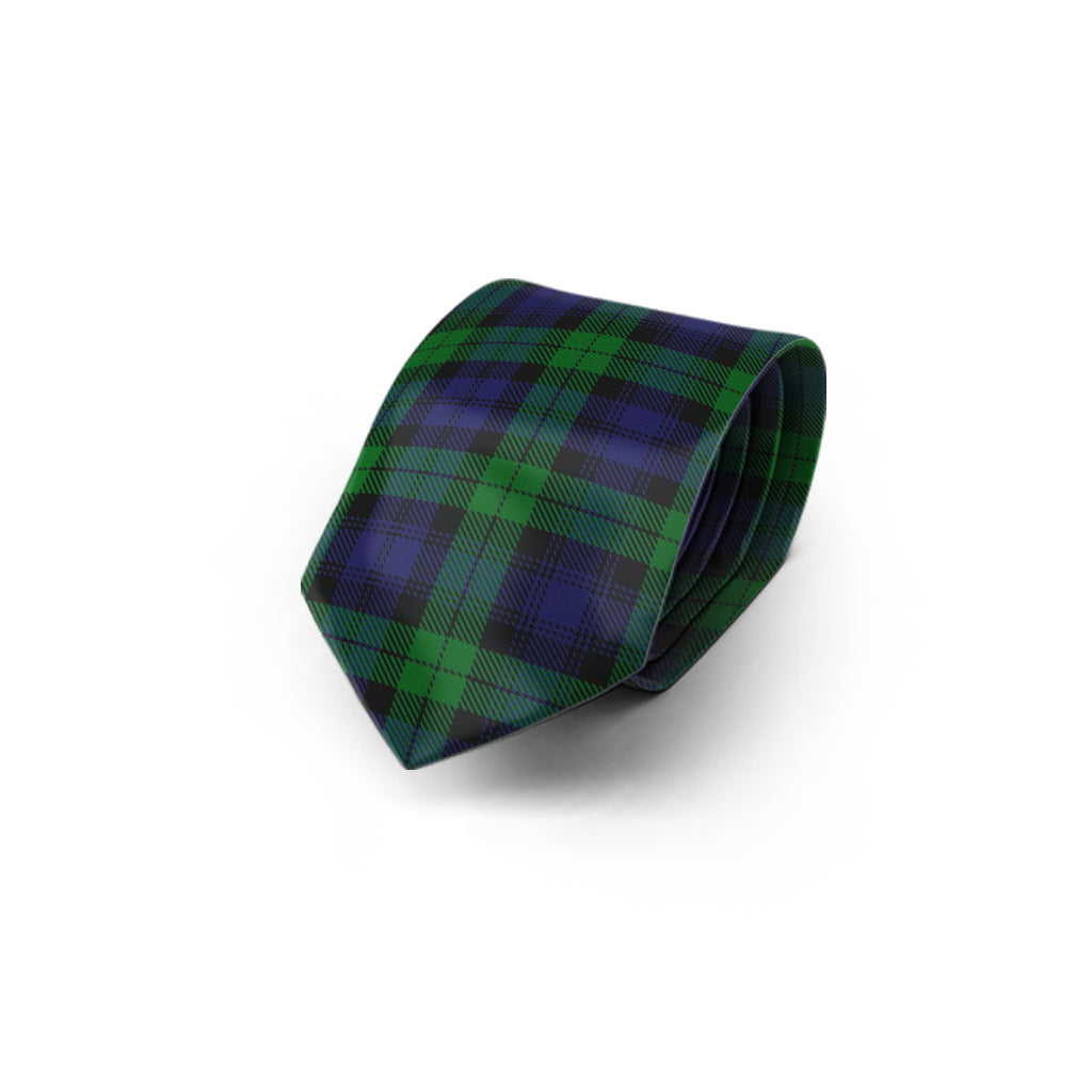 Black Watch Tartan Classic Necktie - Tartanvibesclothing