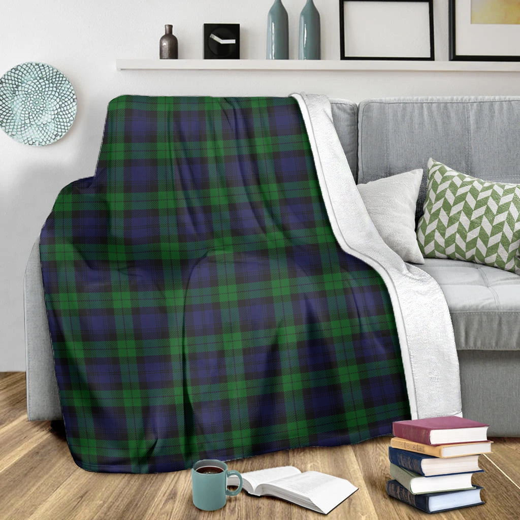 Black Watch Tartan Blanket - Tartan Vibes Clothing