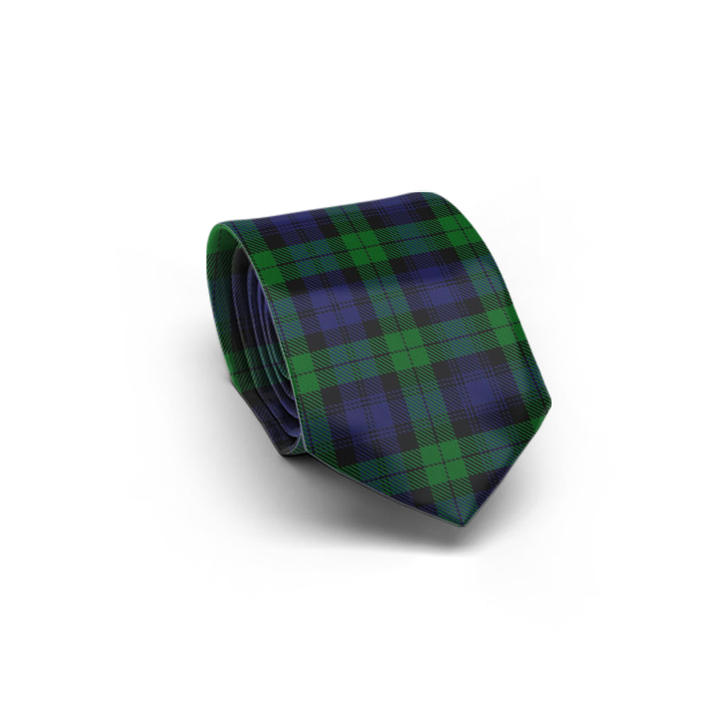 Black Watch Tartan Classic Necktie - Tartanvibesclothing