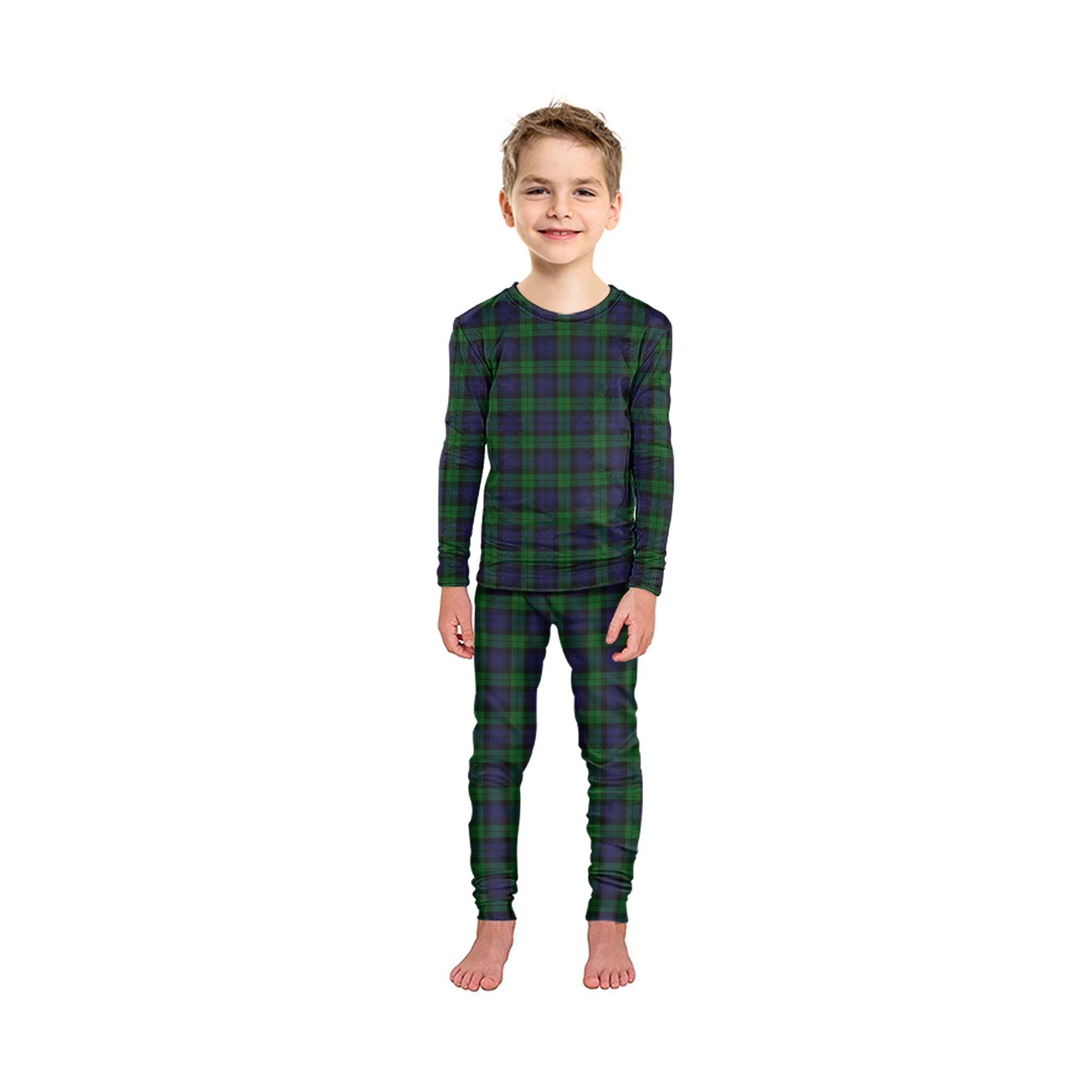 Black Watch Tartan Pajamas Family Set - Tartan Vibes Clothing