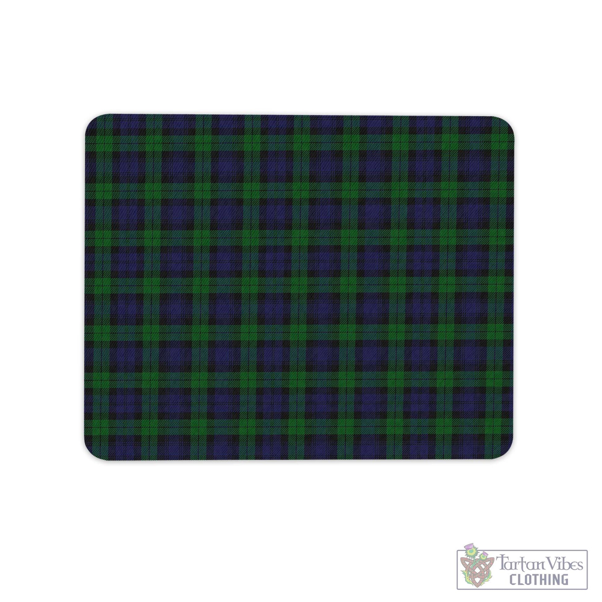 Tartan Vibes Clothing Black Watch Tartan Mouse Pad