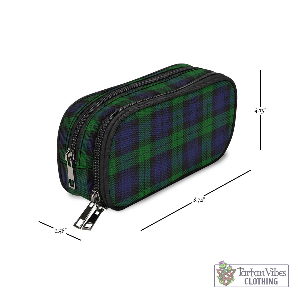 Tartan Vibes Clothing Black Watch Tartan Pen and Pencil Case