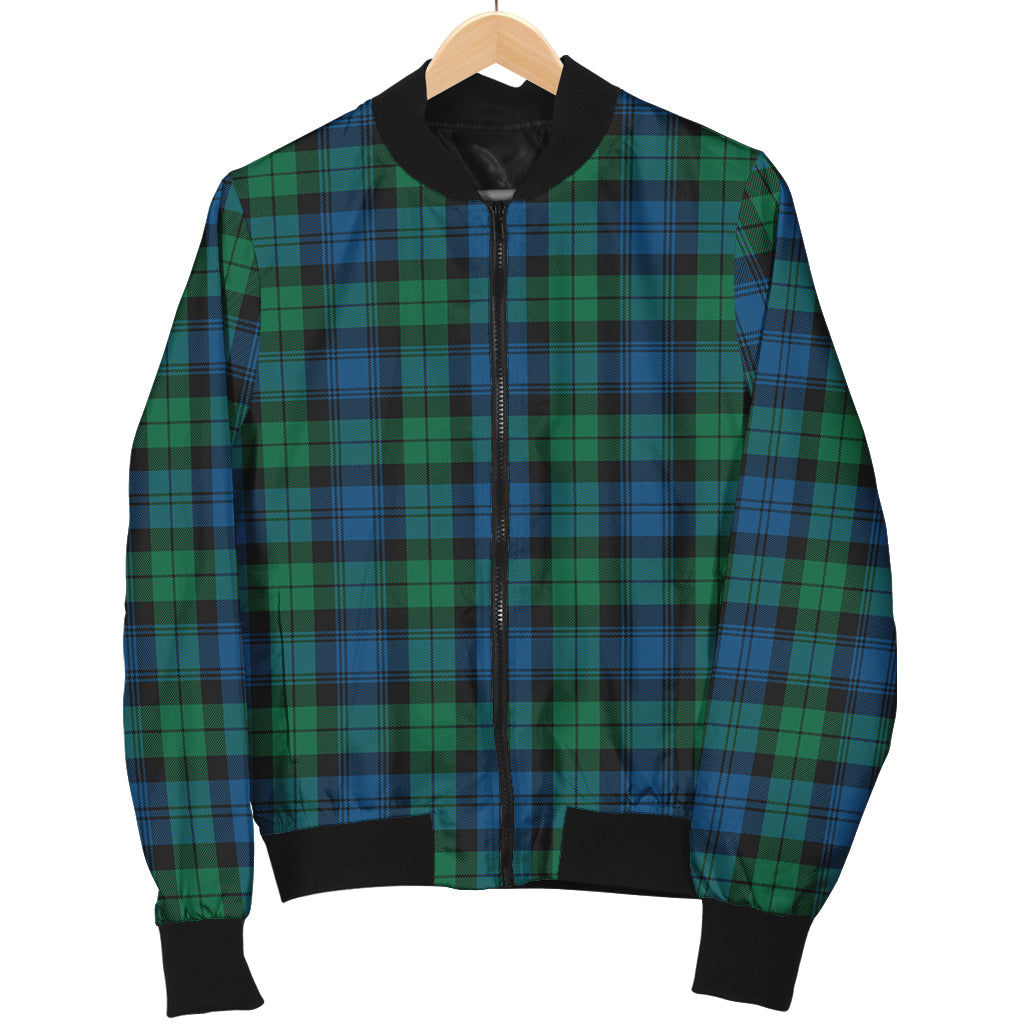 Black Watch Ancient Tartan Bomber Jacket Unisex - Tartanvibesclothing