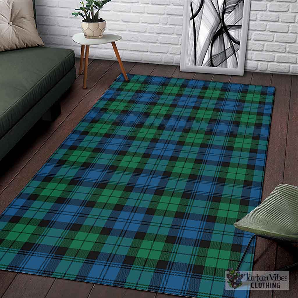 Tartan Vibes Clothing Black Watch Ancient Tartan Area Rug