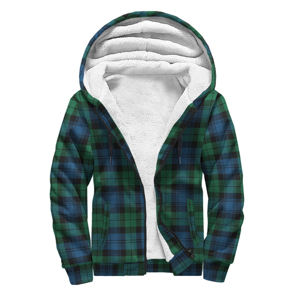 Black Watch Ancient Tartan Sherpa Hoodie Unisex - Tartanvibesclothing