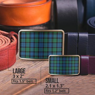 Black Watch Ancient Tartan Belt Buckles